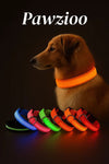 NYLON LED FLASHING COLLAR FOR DOGS
