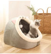 Cozy Foldable Cat Bed Cave