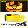 NYLON LED FLASHING COLLAR FOR DOGS