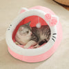 Cozy Foldable Cat Bed Cave
