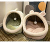 Cozy Foldable Cat Bed Cave