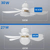 LED Ceiling Fan Light 40W