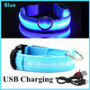 NYLON LED FLASHING COLLAR FOR DOGS