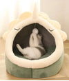 Cozy Foldable Cat Bed Cave