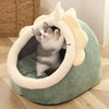 Cozy Foldable Cat Bed Cave