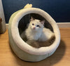 Cozy Foldable Cat Bed Cave