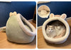 Cozy Foldable Cat Bed Cave